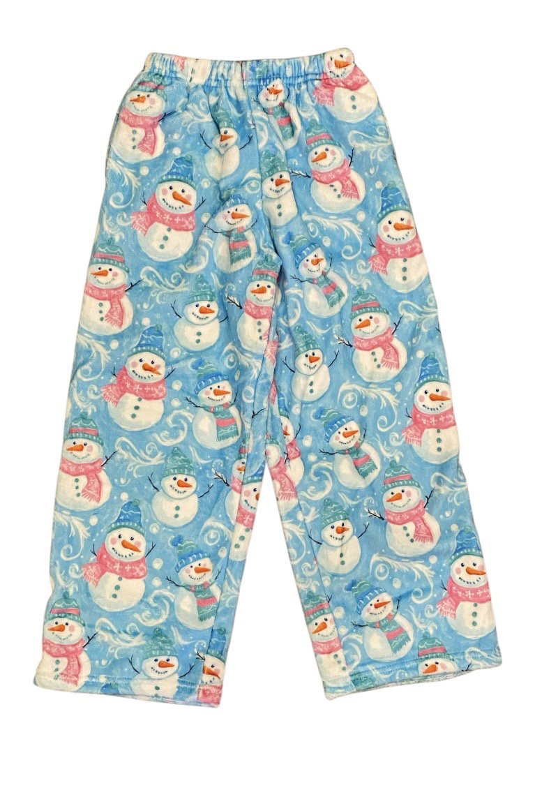 IScream Swirly Snowman Plush Pant