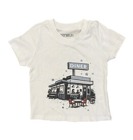 KatieJ NYC White Diner SS Tee