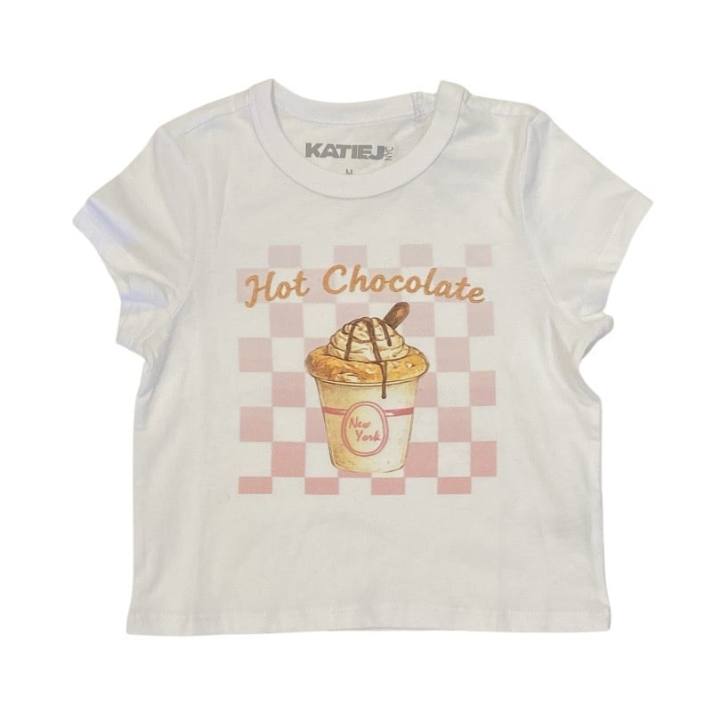 KatieJ NYC White Hot Chocolate SS Tee