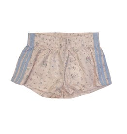 KatieJ NYC Jordyn Pink Floral Running Short