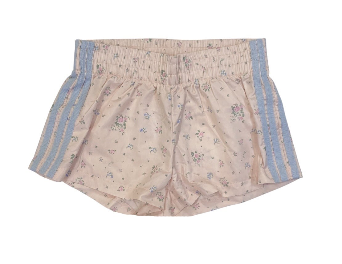 KatieJ NYC Jordyn Pink Floral Running Short