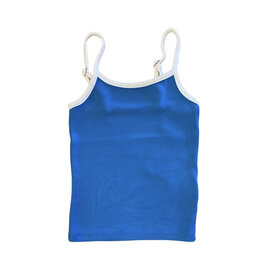 KatieJ NYC Blut/White Trim Cami Tank