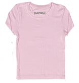 KatieJ NYC Light Pink Livi Ribbed SS Tee
