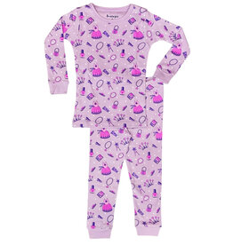 Baby Steps Lilac Glam Princess PJ Set