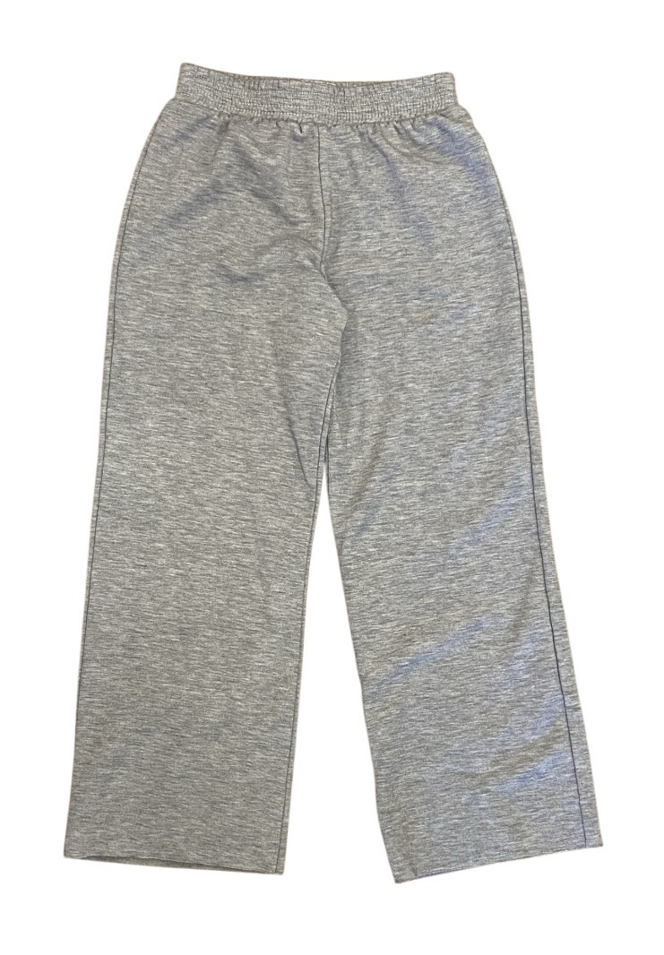 Firehouse H Grey Wide Leg Sweatpant