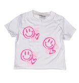 Firehouse White  Graf Smile SS Tee
