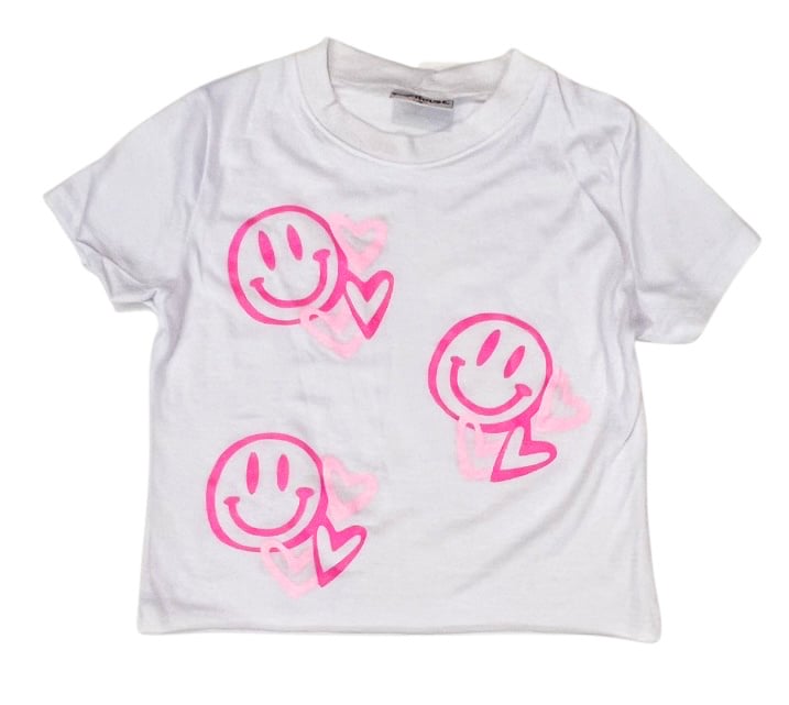 Firehouse White  Graf Smile SS Tee