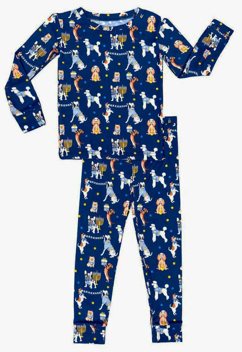Hanukkah Puppies Bamboo PJ Set