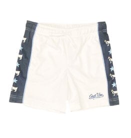 Goat White USA Mesh Boys Shorts