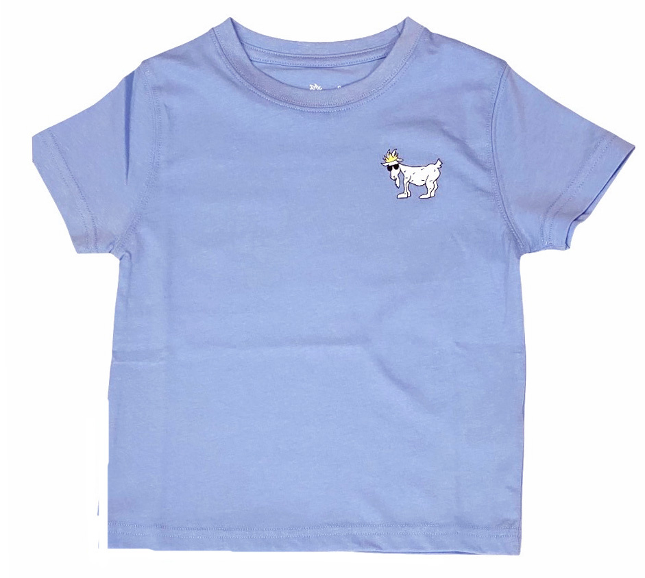 GOAT Carolina Blue Big Goat SS Tee Kid/Youth