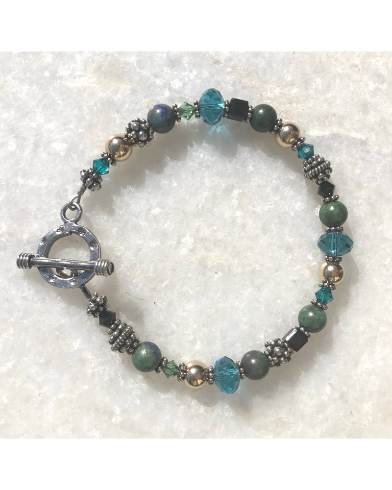 Out Of The Fire Colors of Heaven Crystal Bracelet