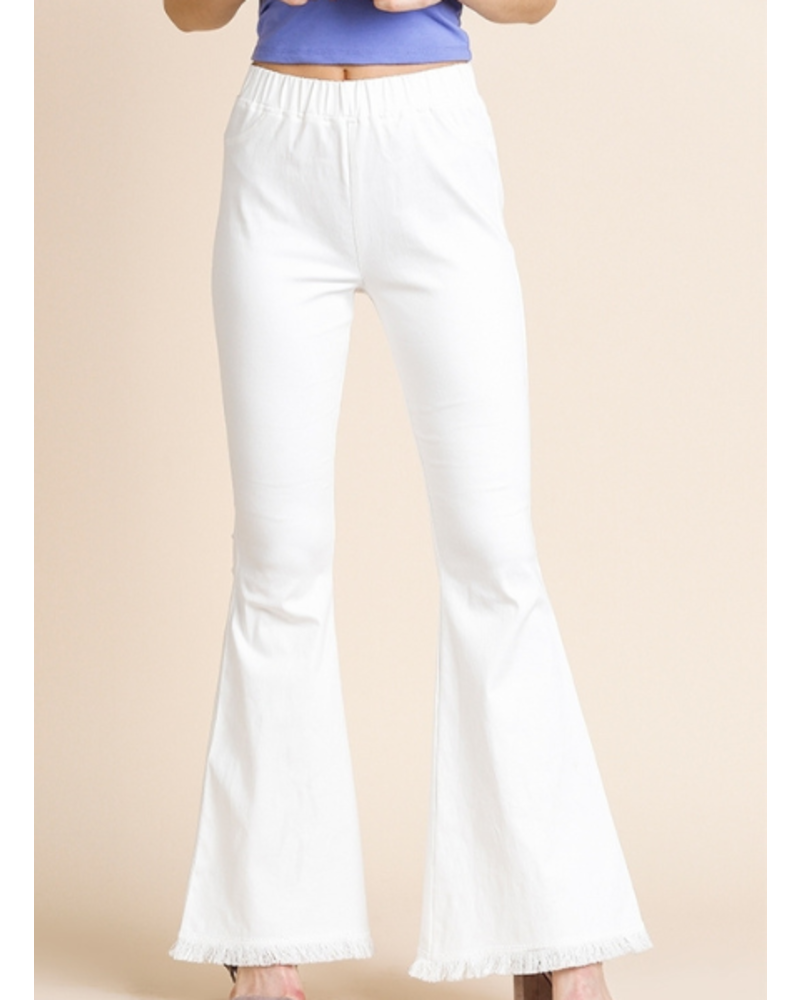 Bell Bottom Flare Pants with Fringe - Trader Rick's for the artful