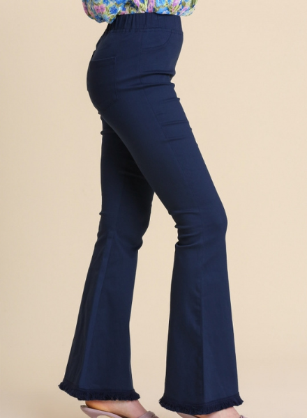 EX-J BELL BOTTOM Pants Vintage 90 Woman Flare Leg Dark Blue - Etsy