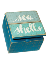 Small Sea Shells Hinged Box