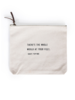 Canvas Quote Bag