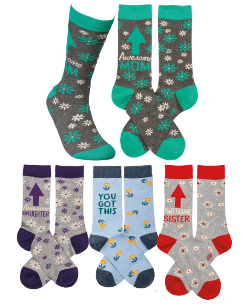 Awesome Socks Gifts for Mom, Sister, Daughter