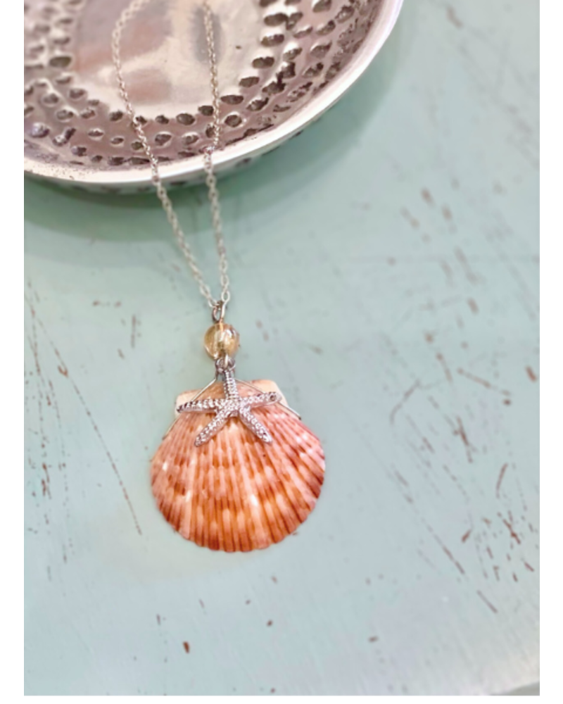 Sanibel Scallop Seashell Necklace
