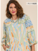 Artful Animal Print Blouse Plus Size