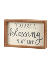 You Are A Blessing Box Sign