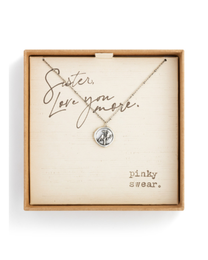 Sister Love You More Necklace