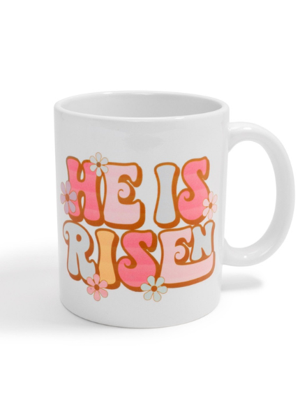 He Is Risen Ceramic Coffee Mug