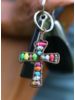 Paper Bead Keychains