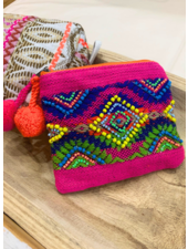 Fiesta Mini Beaded Wallet