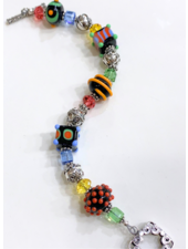 Out Of The Fire Starry Starry Night 5-bd Lampglass Bracelet