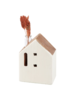 Wooden House Bud Vase