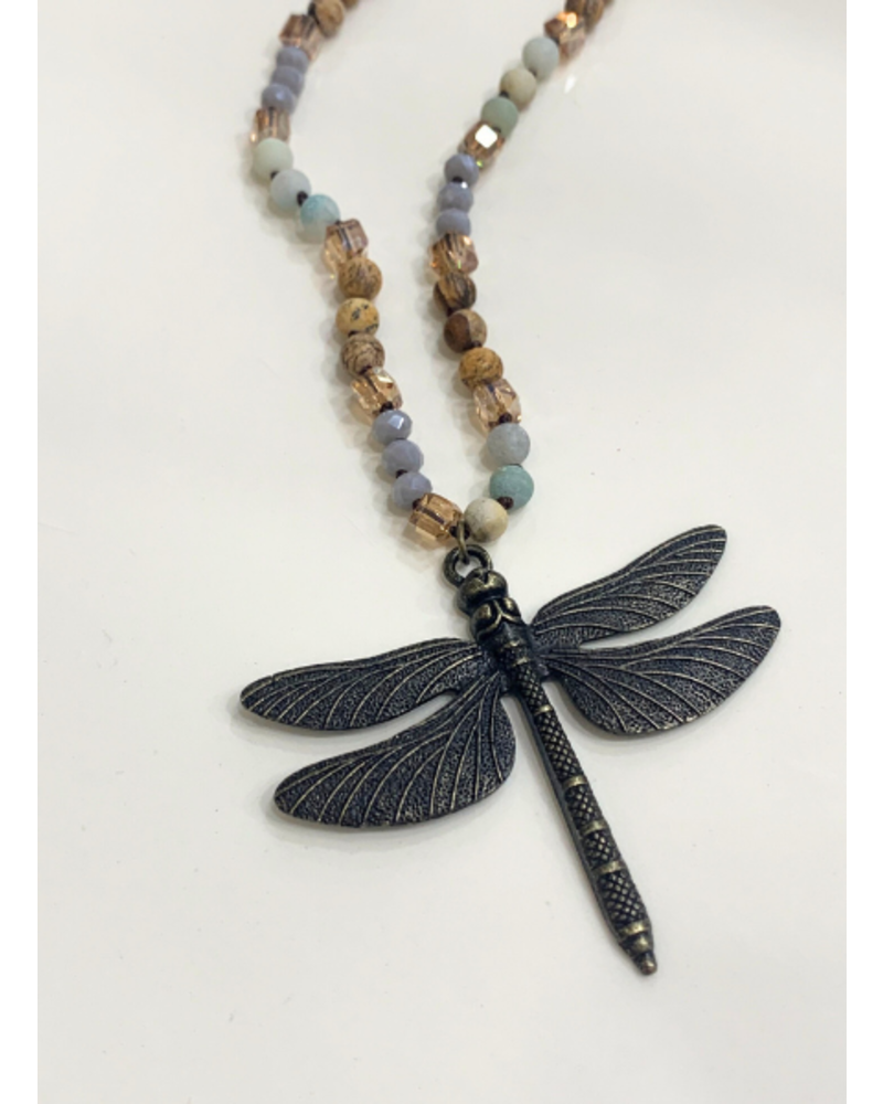 Dragonfly Pendant Necklace