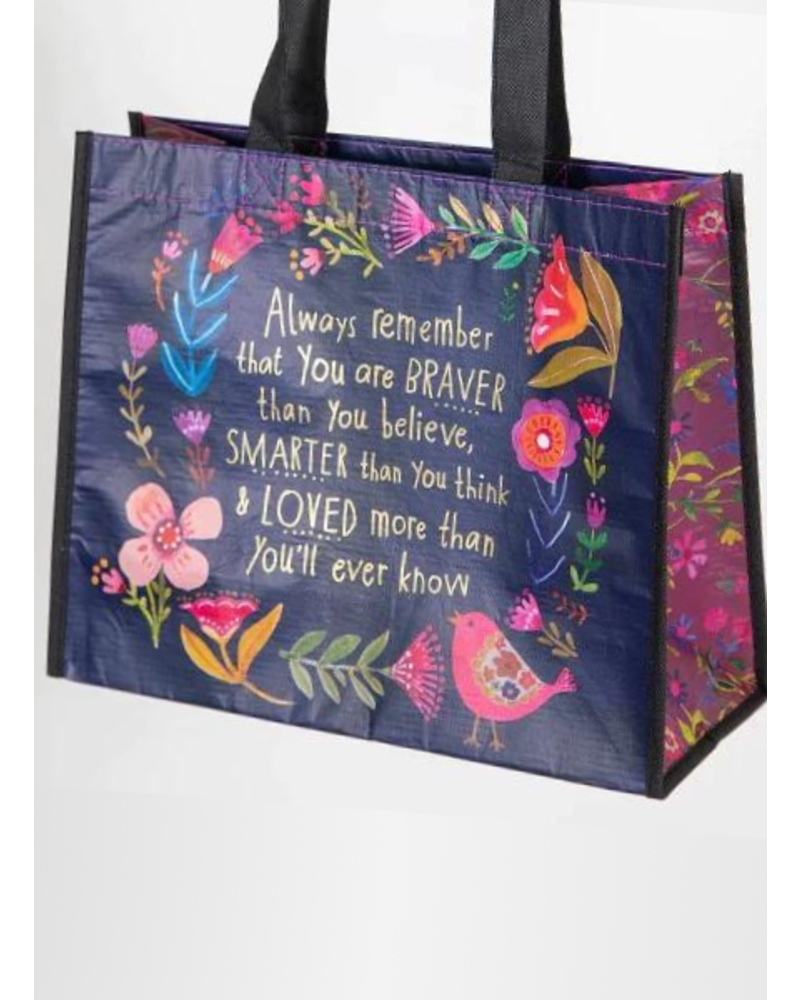 Floral Reusable Bag - Trader Rick's for the artful woman