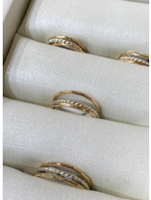 Gold and Silver Stacking Rings