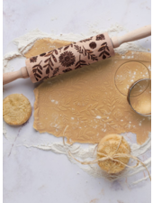 Mushroom Embossed Rolling Pin