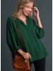 Simple Solid Blouse