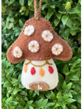 Wool Embroidered Ornaments