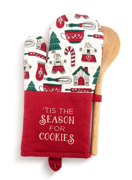 Christmas Oven Mitt Gift Set