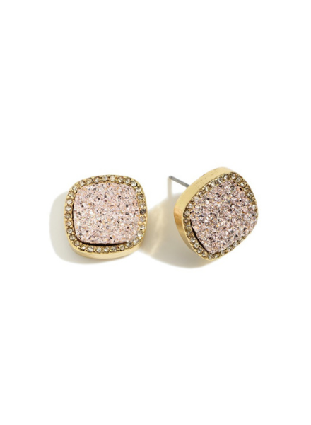 Druzy studs discount