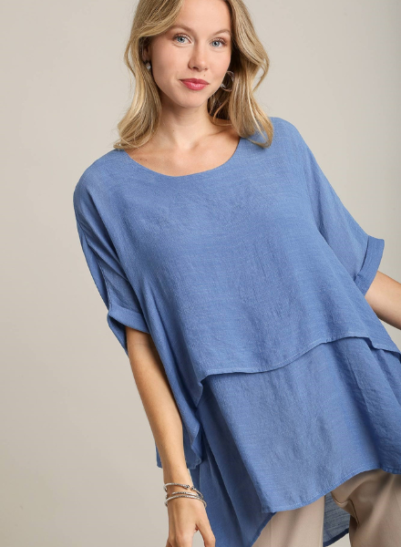 Breezy Layered Tunic - Trader Rick's for the artful woman
