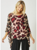 Cheetah Print Silk Top