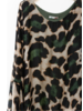 Cheetah Print Silk Top