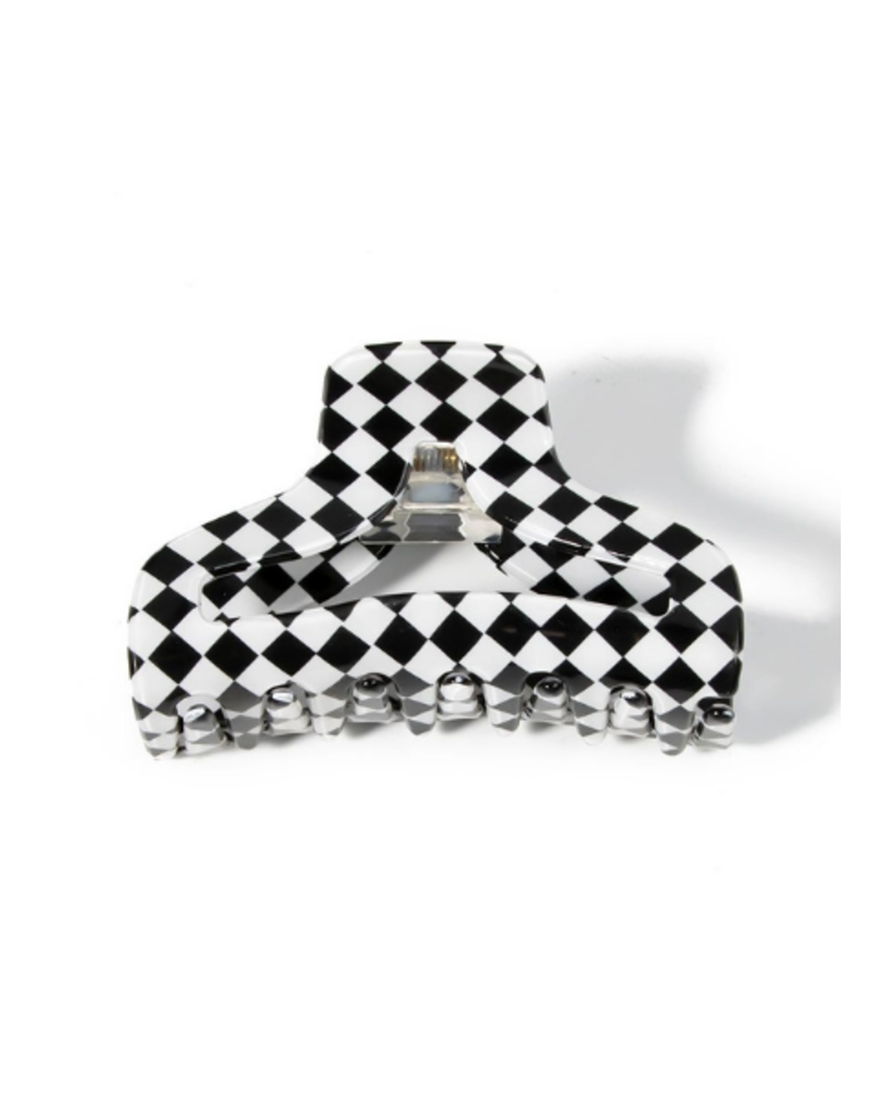 Checkered Hair Clip