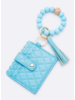 Quilted Wallet Keychain (More Colors)