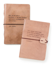 Quote Leather Journals