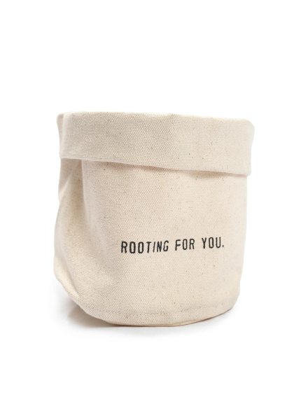 Small Canvas Planter