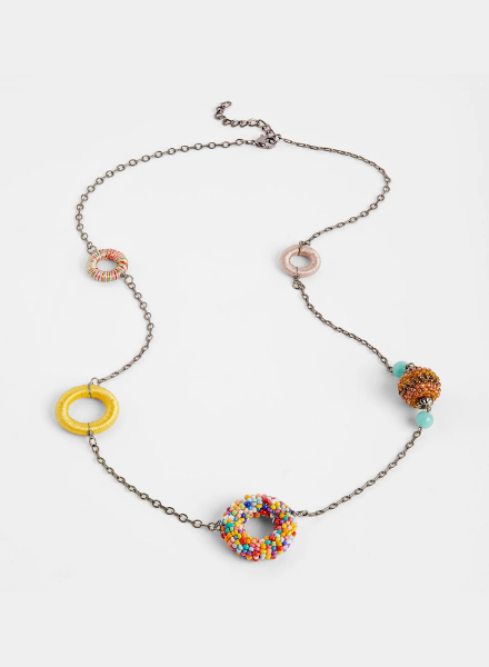 Assymetric Chain Link Necklace