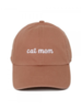 Embroidered Cat Mom Cap