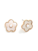 Pearlescent Flower Studs