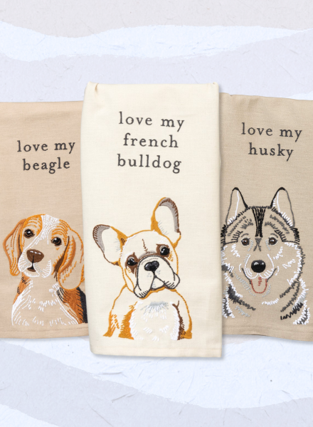 Dog Breed Kitchen Towels