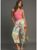 Satin Floral Print Pant