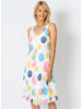 Colorful Polka Dots Cotton Dress